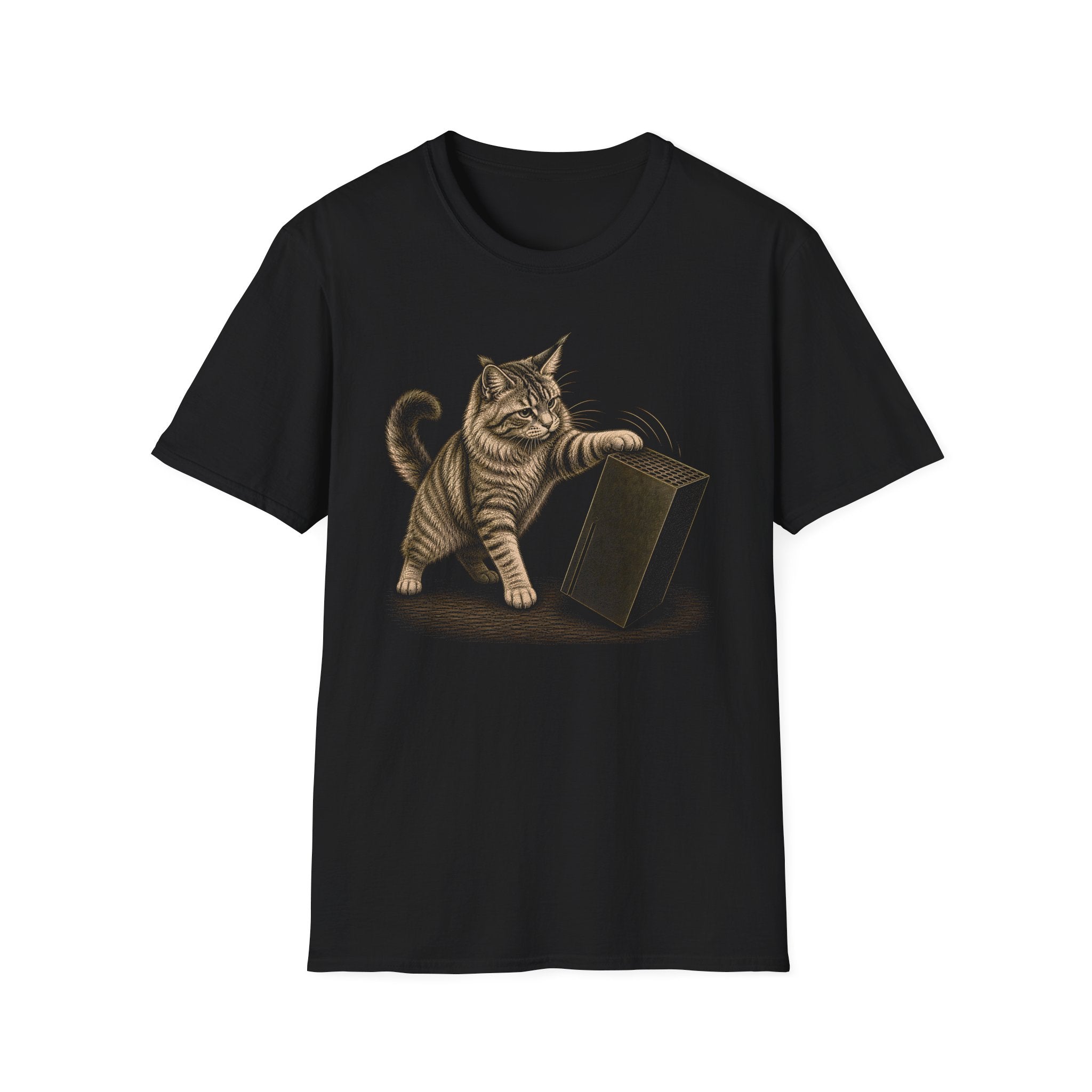 Cat vs Game Box T-Shirt