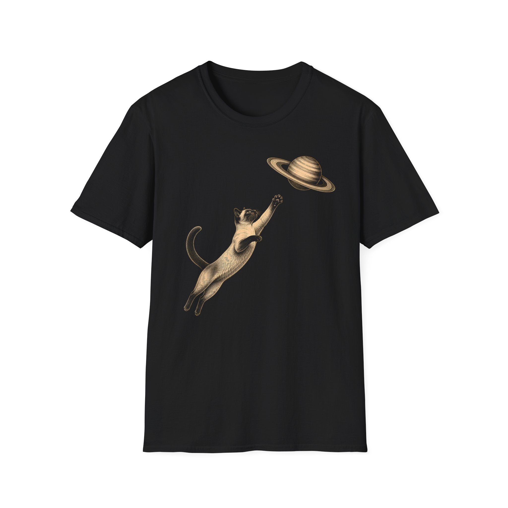 Cat vs Saturn T-Shirt