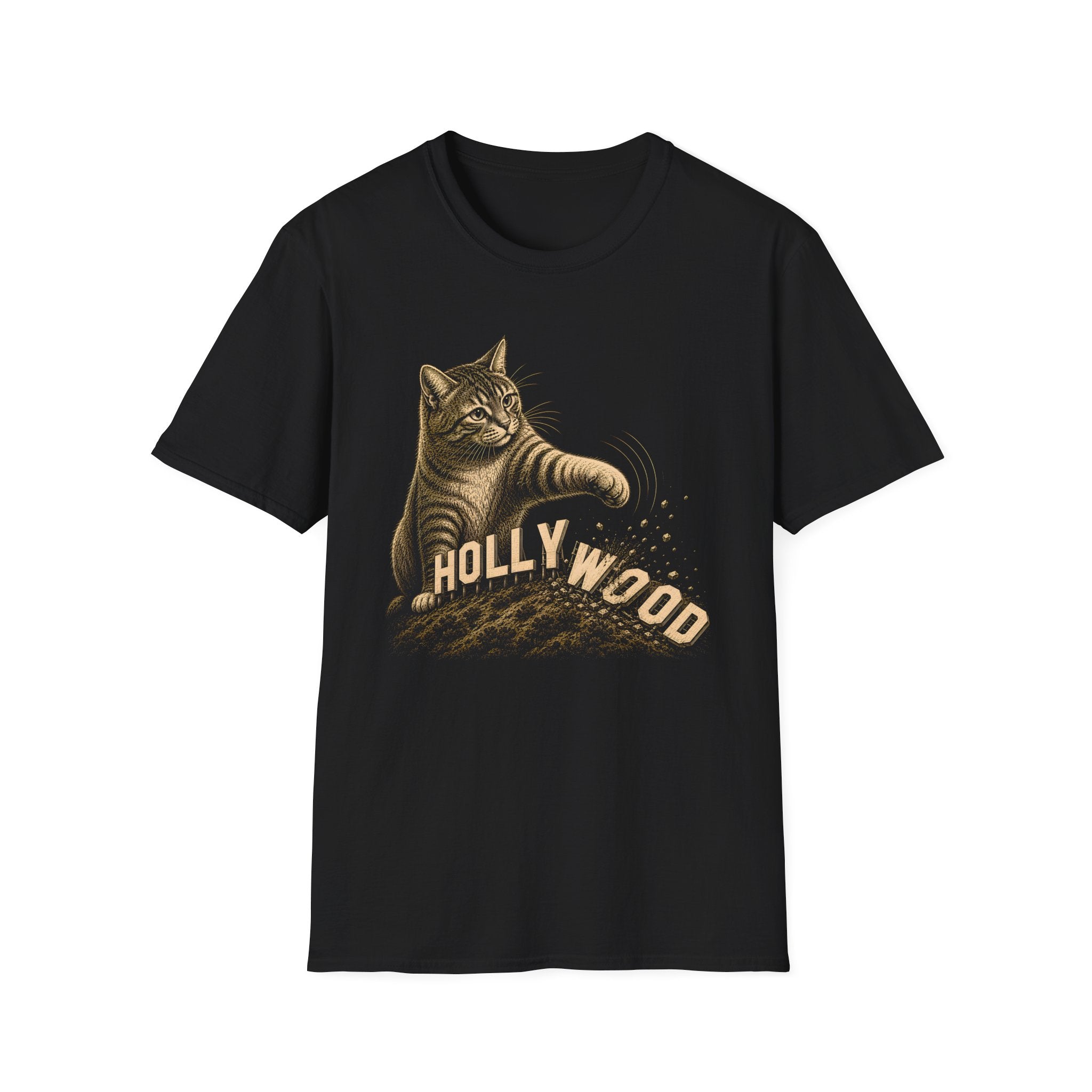 Cat vs Hollywood T-Shirt