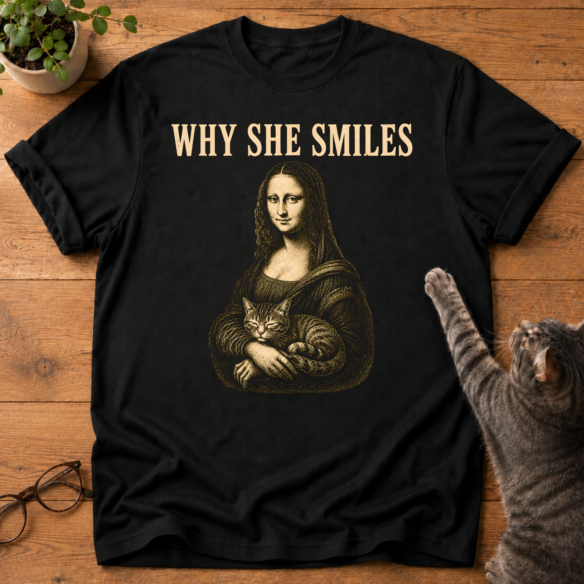 Why She Smiles T-Shirt