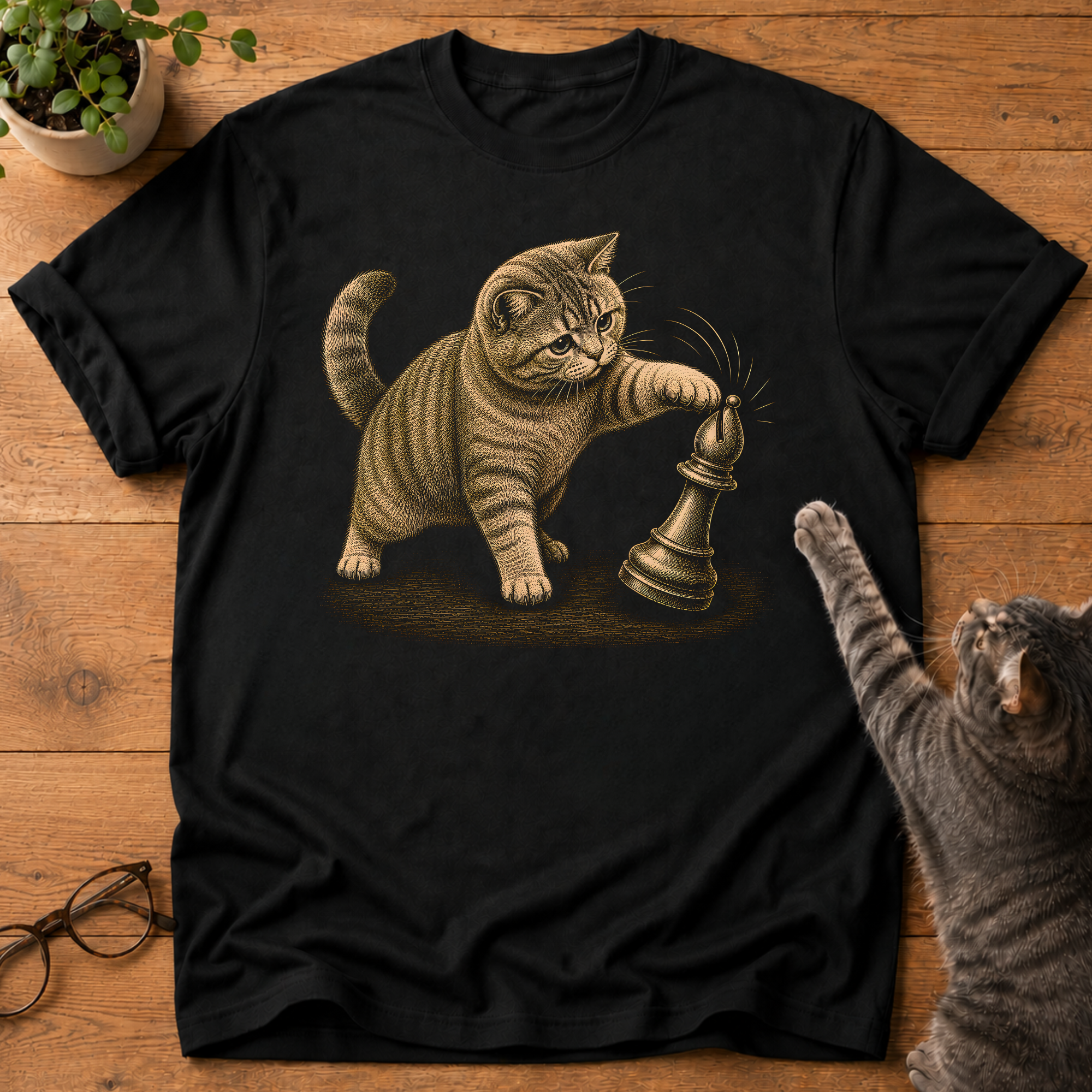 Cat vs Bishop T-Shirt