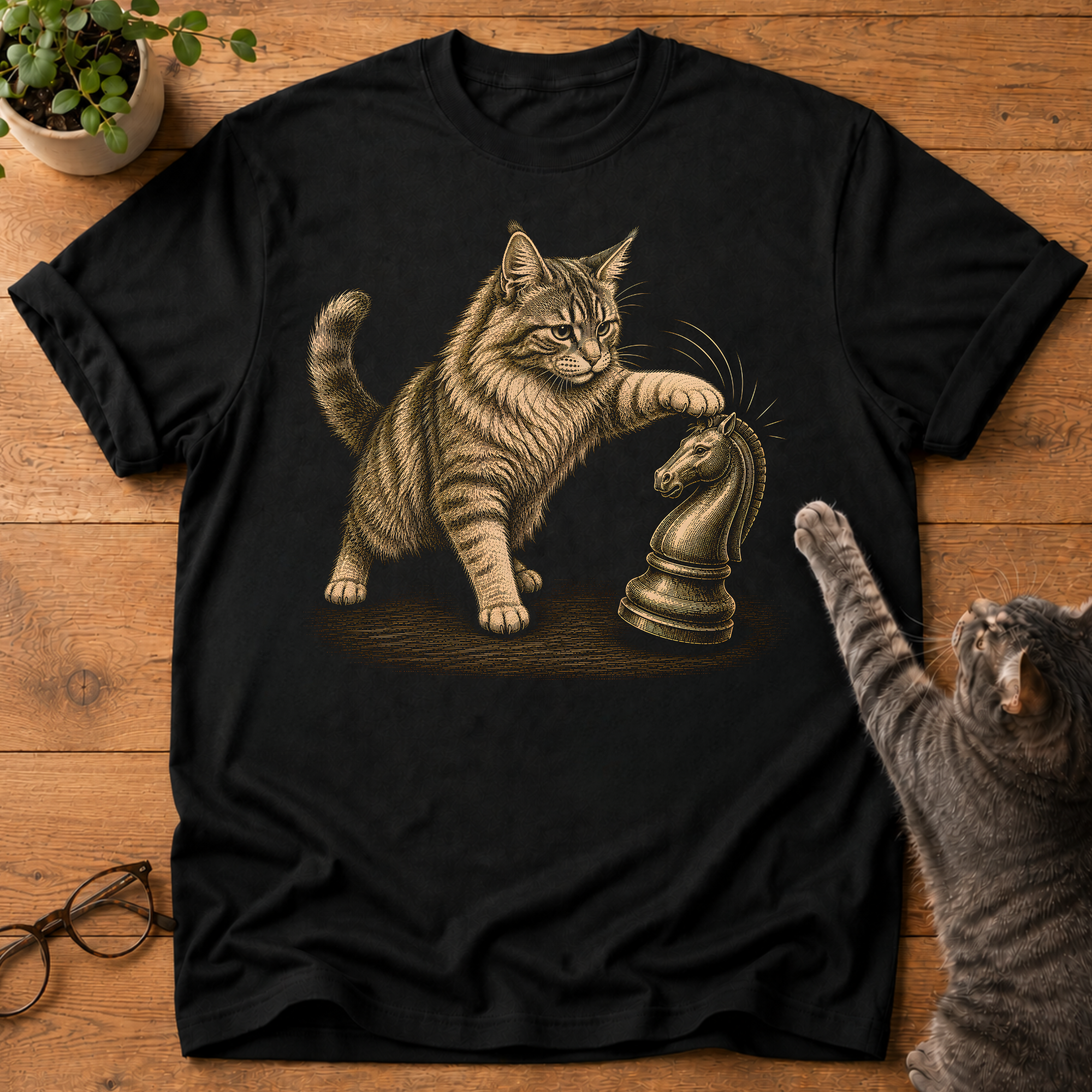 Cat vs Bishop T-Shirt
