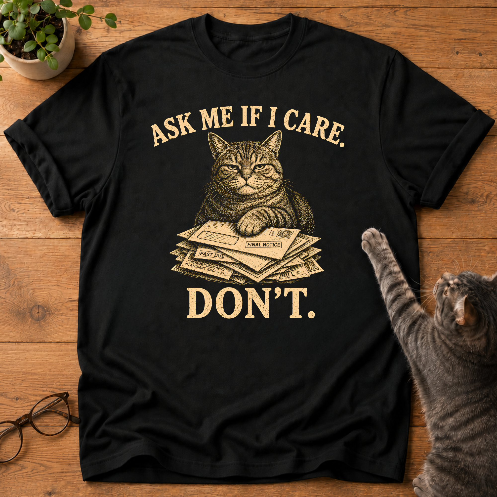 I Don't Care T-Shirt