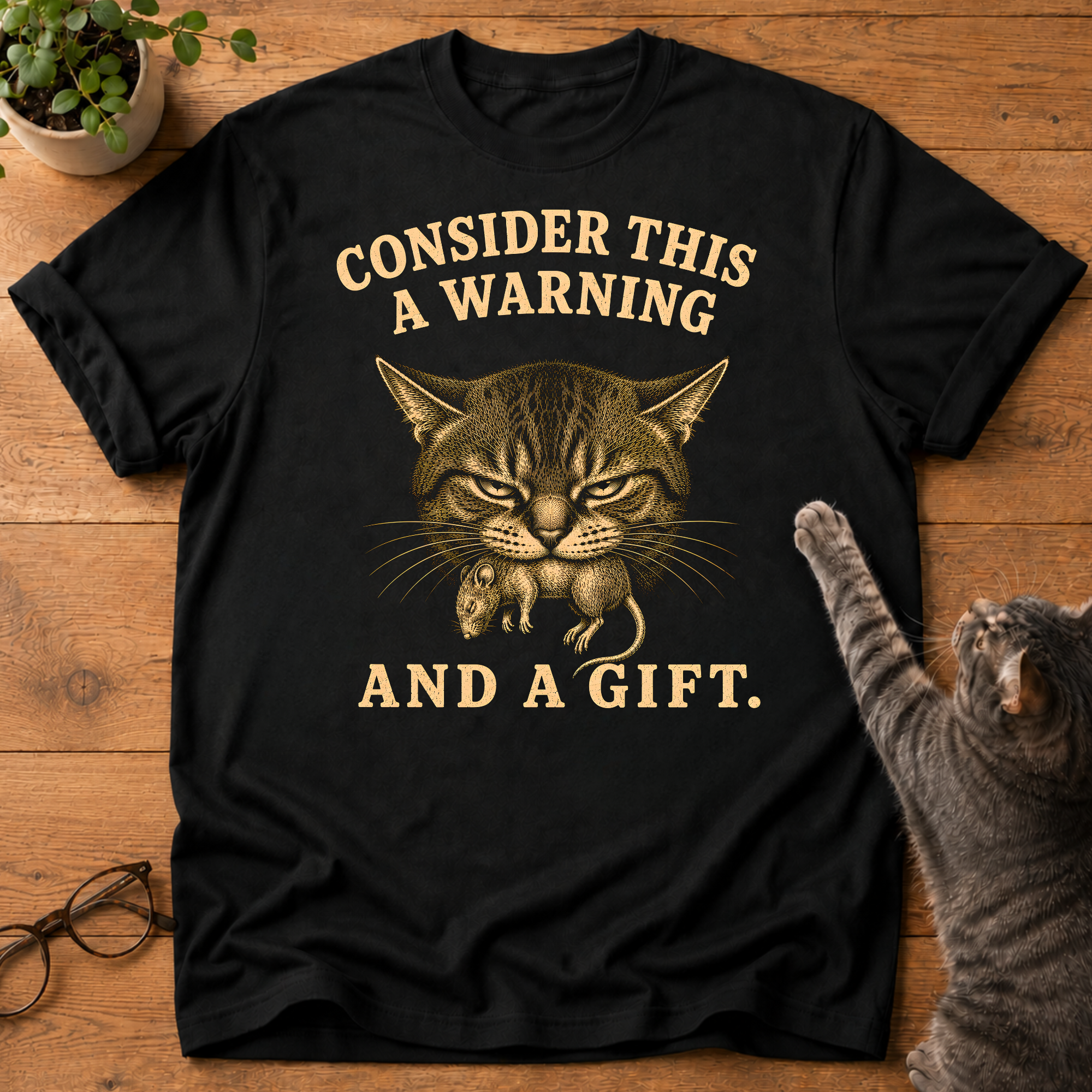Warning & Gift T-Shirt