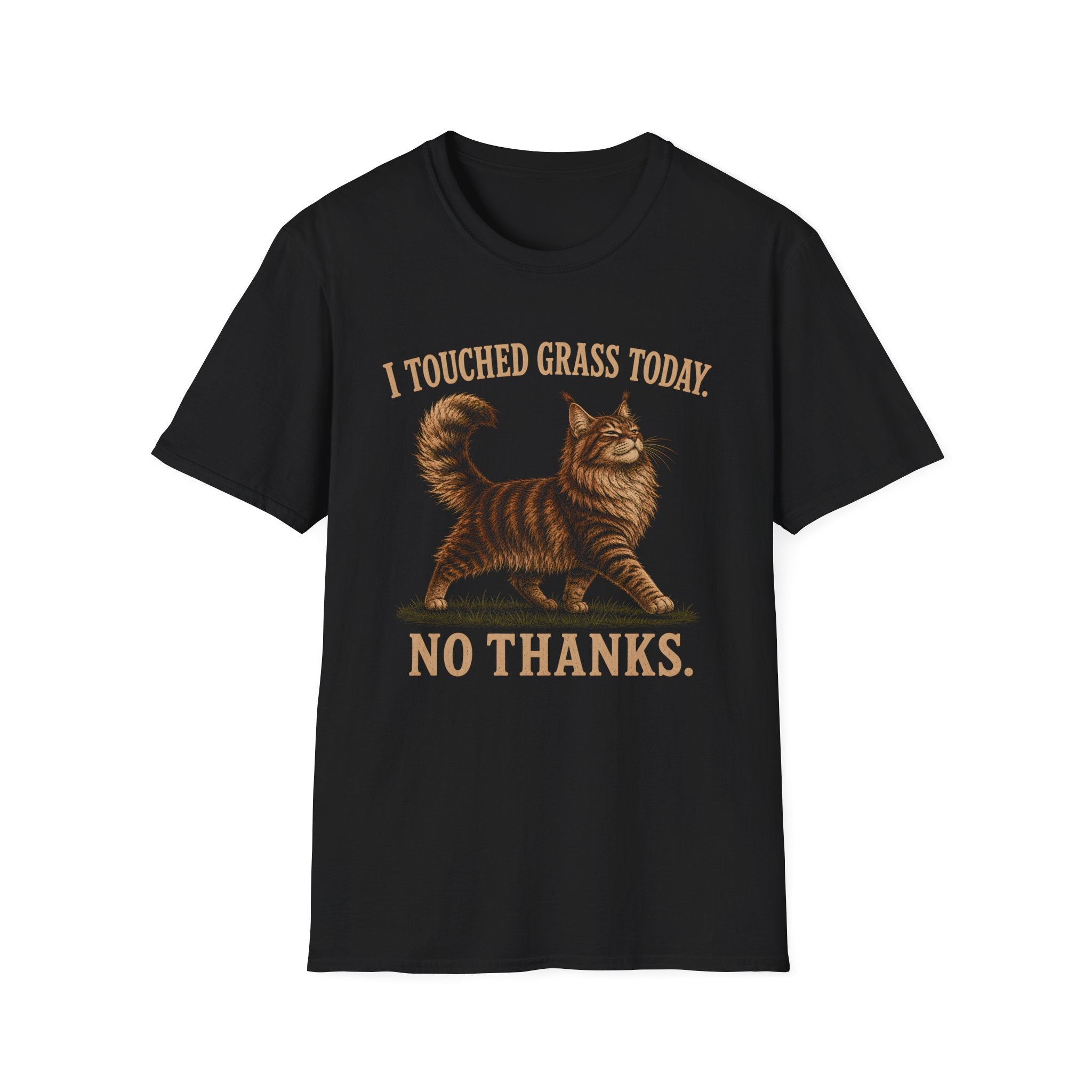 I Touched Grass Today. No Thanks. T-Shirt