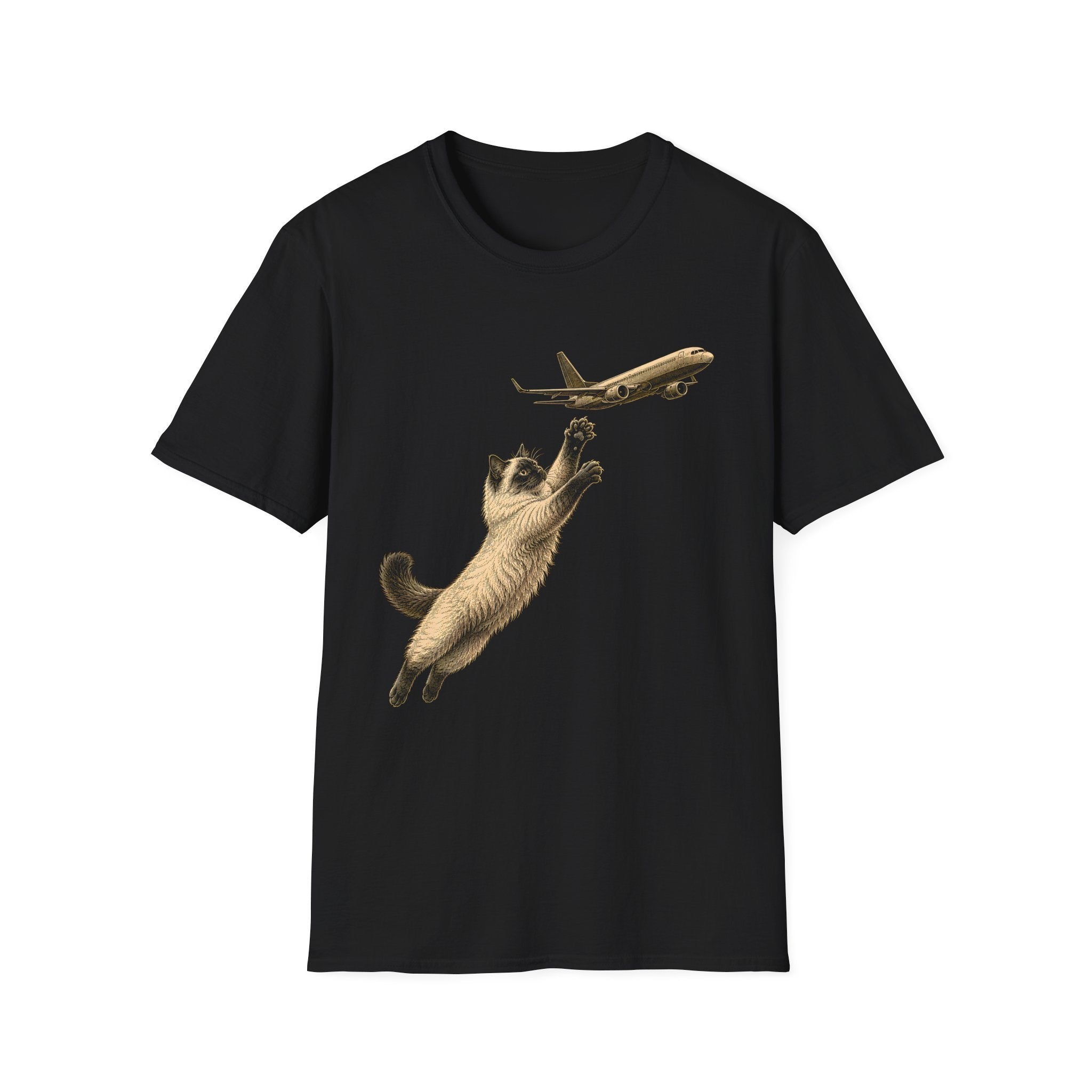 Cat vs Plane T-Shirt
