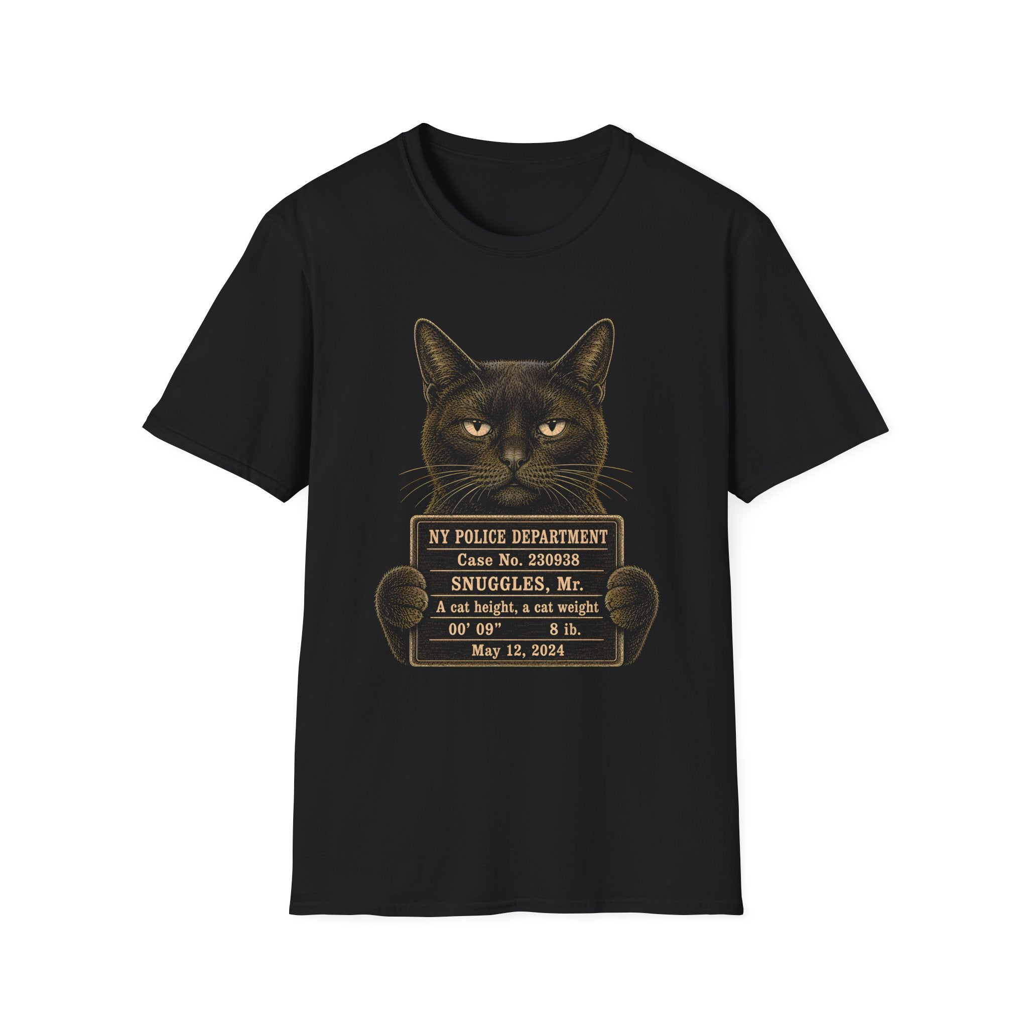 Cat vs Mugshot T-Shirt