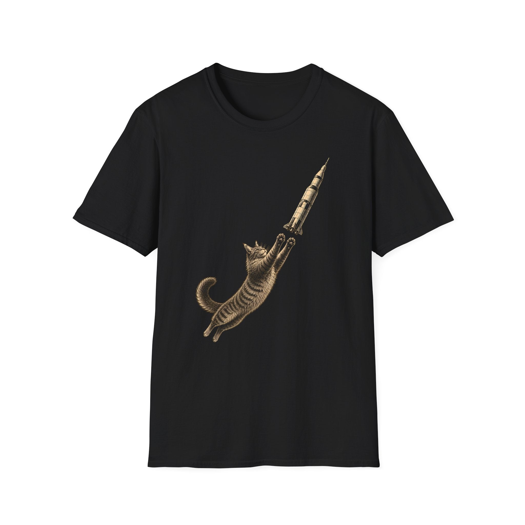 Cat vs Rocket T-Shirt
