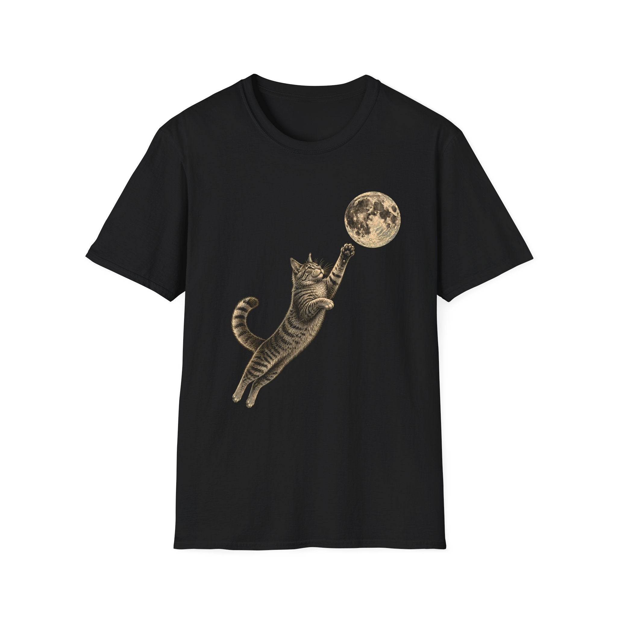 Cat vs Moon T-Shirt